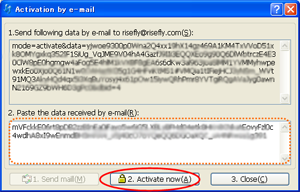 Input the received data